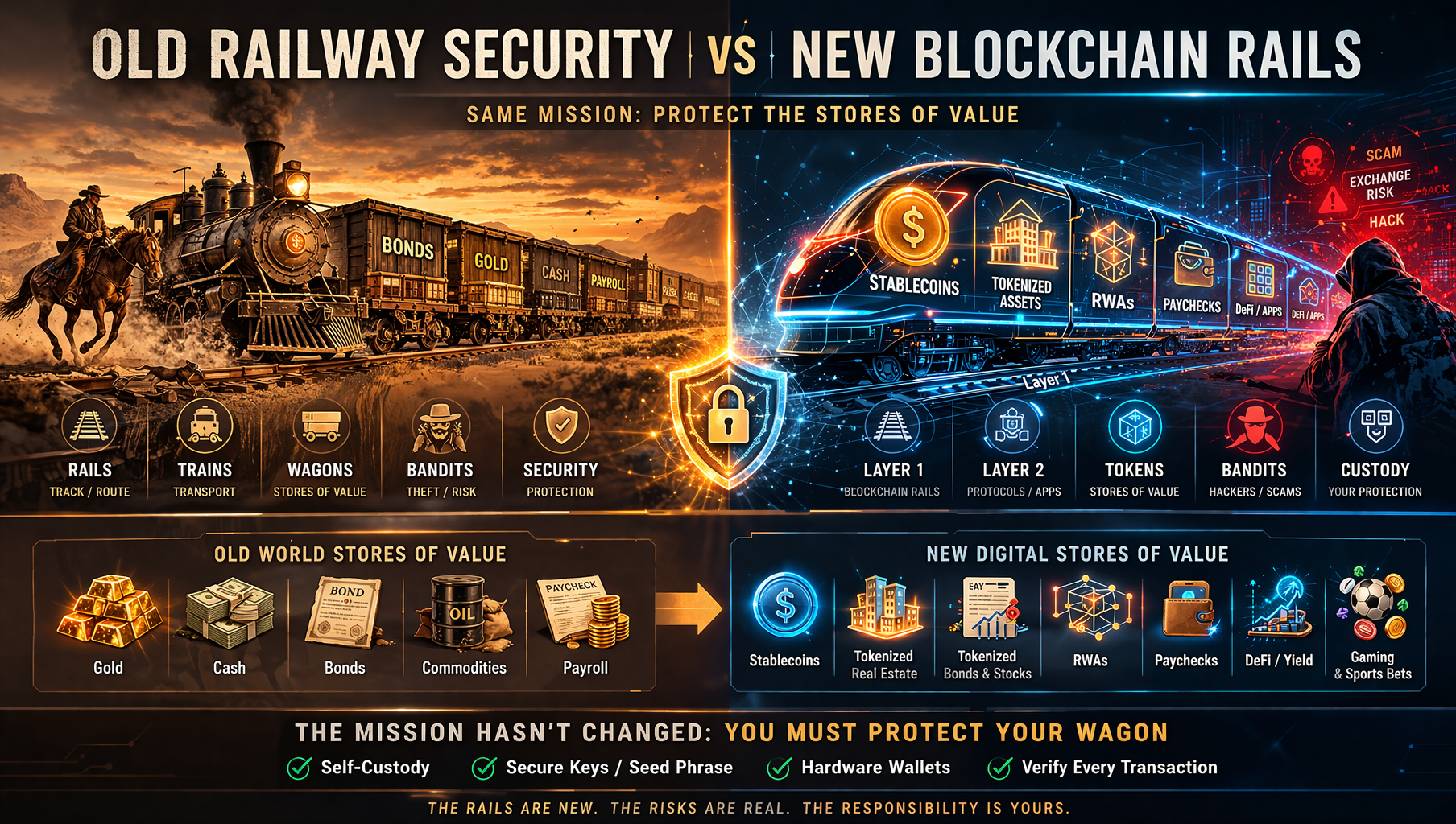 What the Old Railroad Era Can Teach Us About Crypto Custody