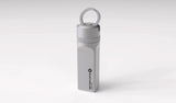 The AleX - Titanium Capsule fits Ledger Nano Wallets - Factory Second Edition