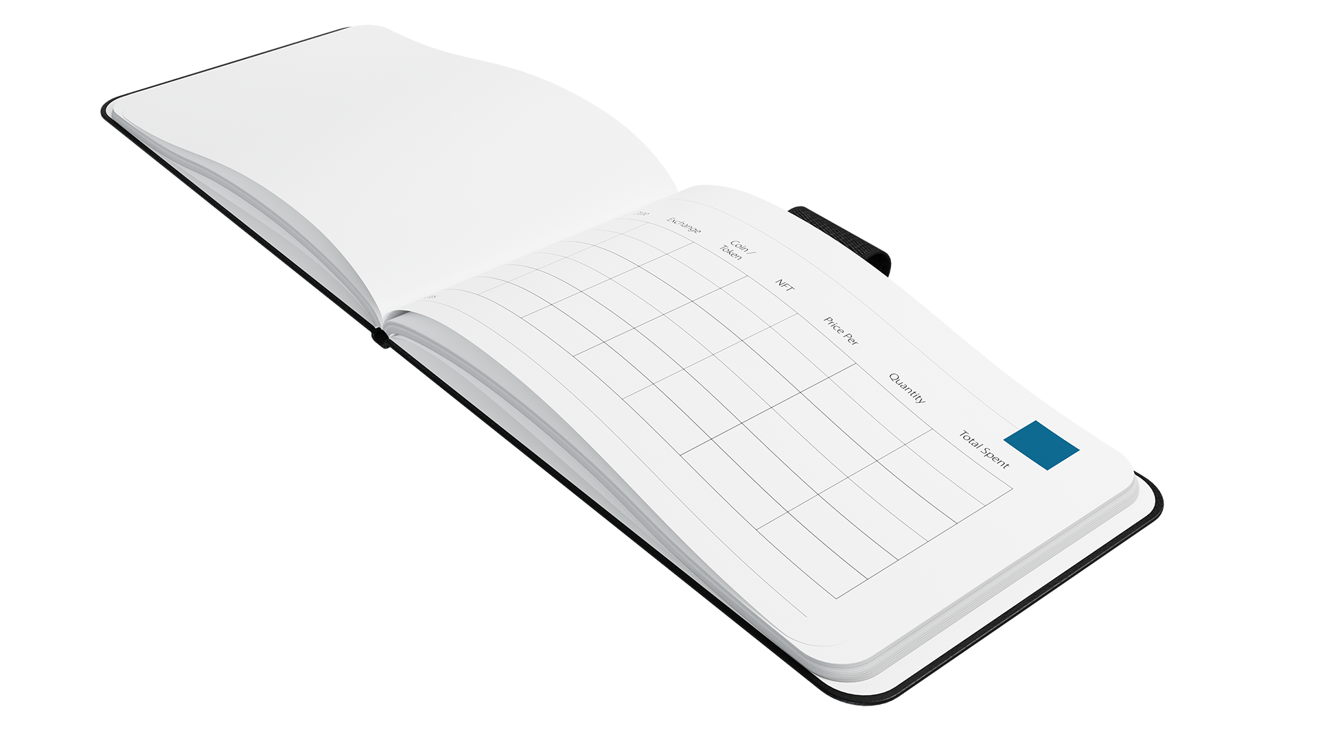 The IndeX - The New Crypto Record Notebook from Black Seed Ink.
