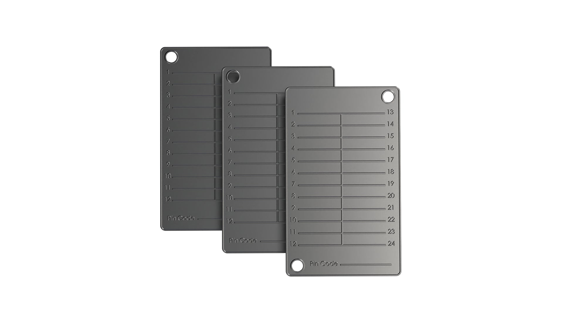 Three seed phrase cold wallets