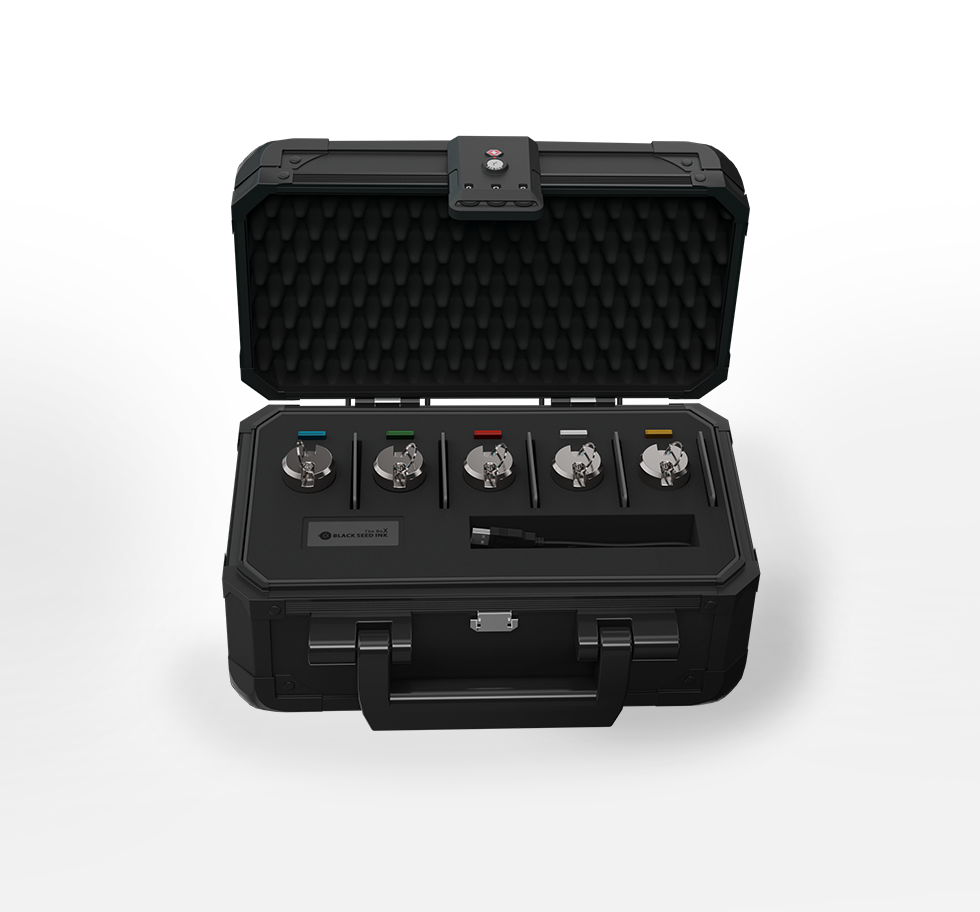Black Seed Ink's The BoX crypto cold storage ecosystem